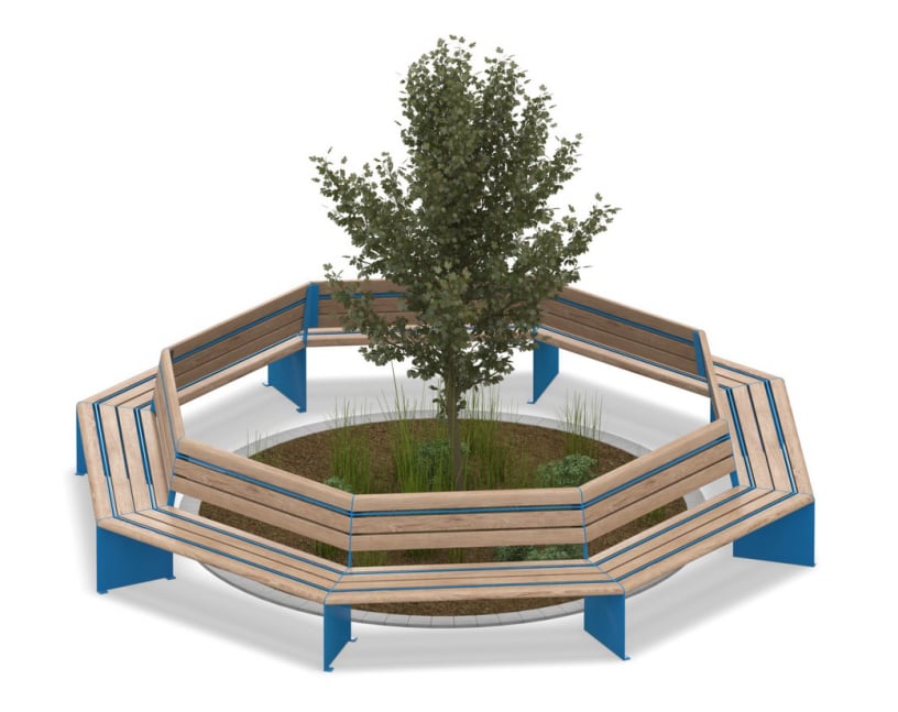 sanTeck | Baudekoration Pflanzenkübel und Beete